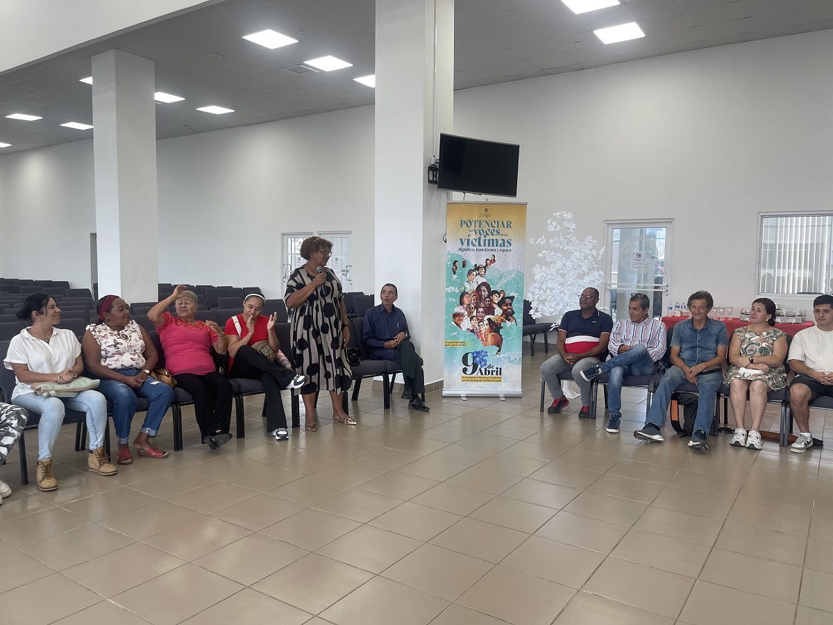“Memoria Viva”: Un encuentro por la dignidad y la esperanza de las víctimas del conflicto armado en Colón