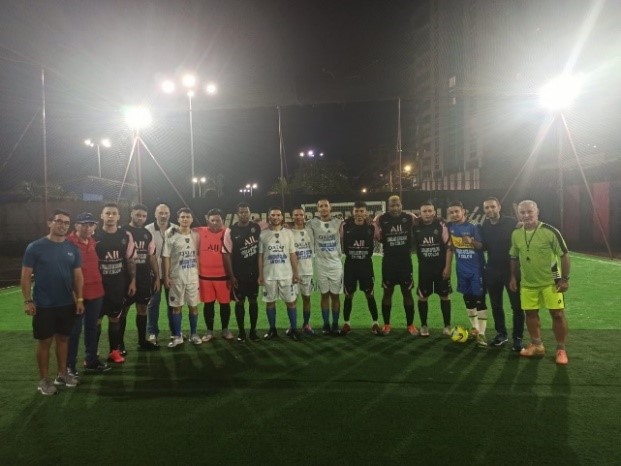 Clausura del Campeonato de Fútbol de Salón “Por la paz, nuestra salud y la vida”