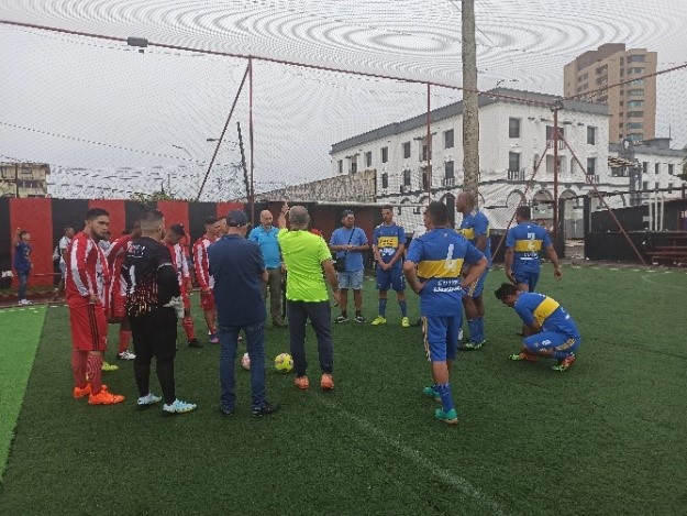 Clausura del Campeonato de Fútbol de Salón “Por la paz, nuestra salud y la vida”