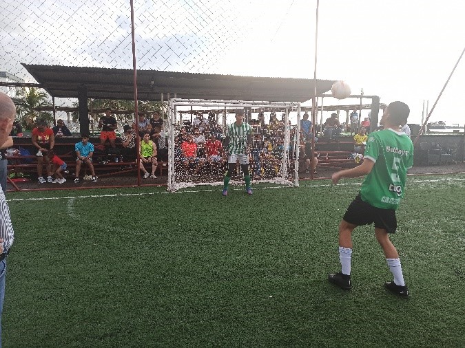 Clausura del Campeonato de Fútbol de Salón “Por la paz, nuestra salud y la vida”