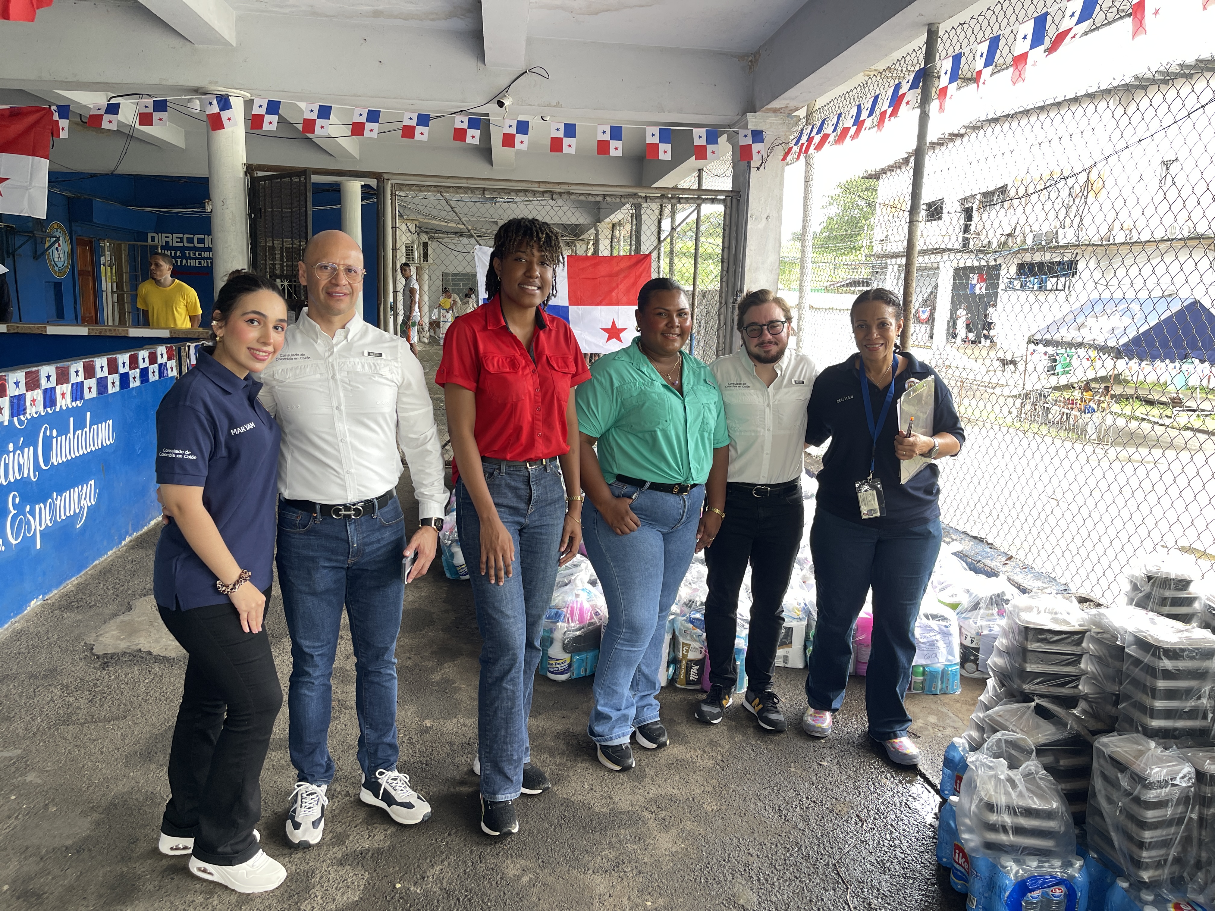 Consulado de Colombia en Colón desarrolló jornada humanitaria del proyecto “Manos Solidarias” en el Centro Penitenciario Nueva Esperanza