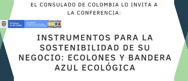 El Consulado de Colombia en Costa Rica lo invita a la conferencia: